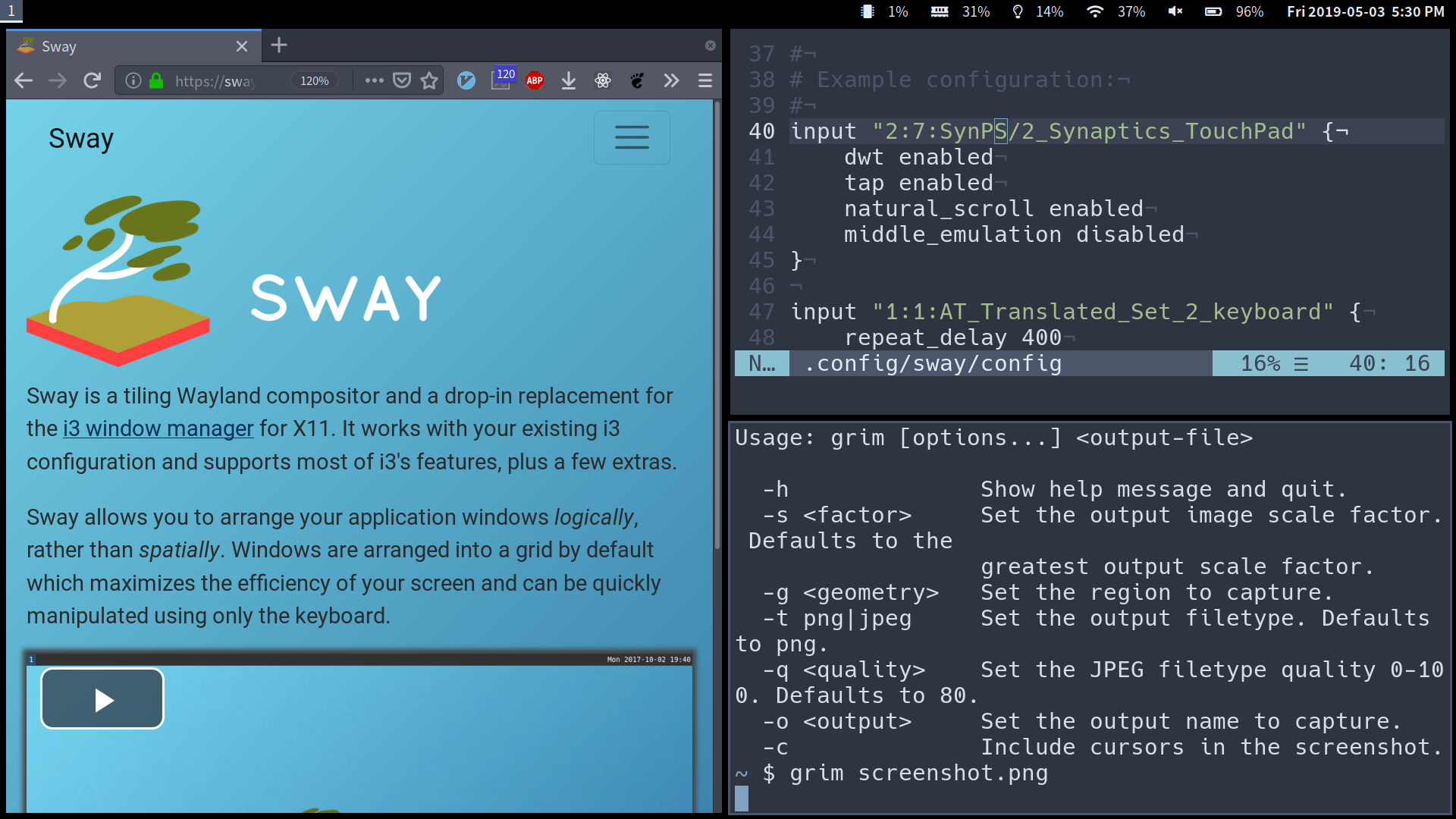 Sway overview